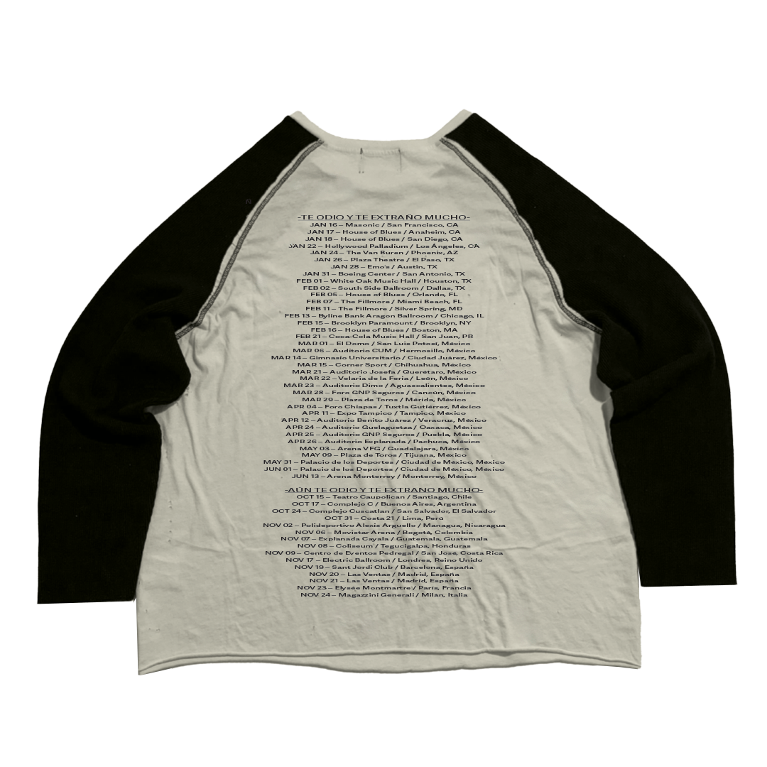 LONG-SLEEVE TE ODIO Y TE EXTRAÑO MUCHO